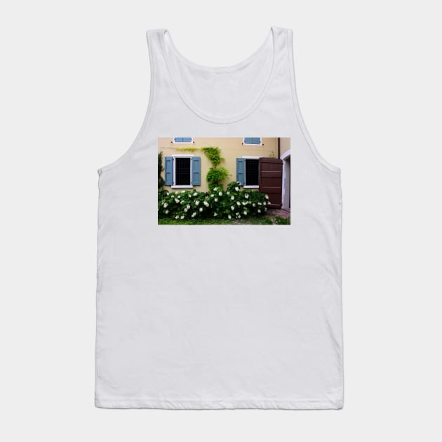 Farmhouse Wall with Windows. Campogalliano, Italy 2011 Tank Top by IgorPozdnyakov